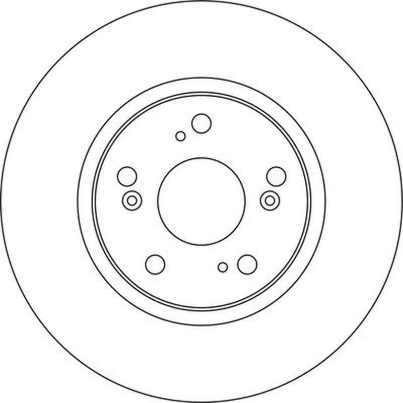 Abtex 2 x Vented Front Brake Discs BD1855V