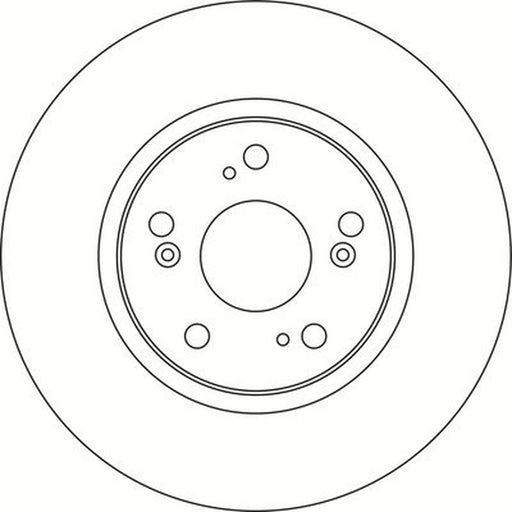 Abtex 2 x Vented Front Brake Discs BD1855V
