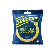 Sellotape Original Golden Sticky Tape - 1 Roll 24mm x 50m - 1629135