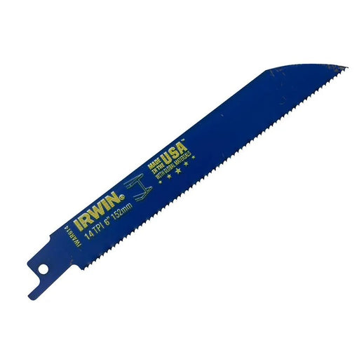 IRWIN® 614R Sabre Saw Blade Metal Cutting 150mm 14 TPI Pack of 2 - 10506424