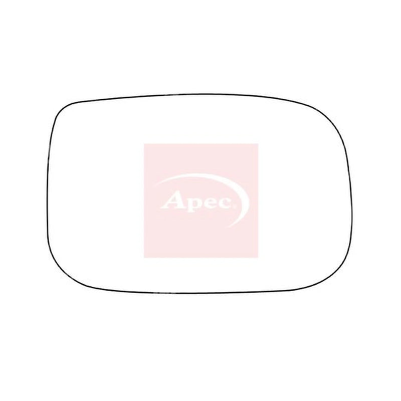 Apec Exterior Wing Mirror Glass Right AMS2594