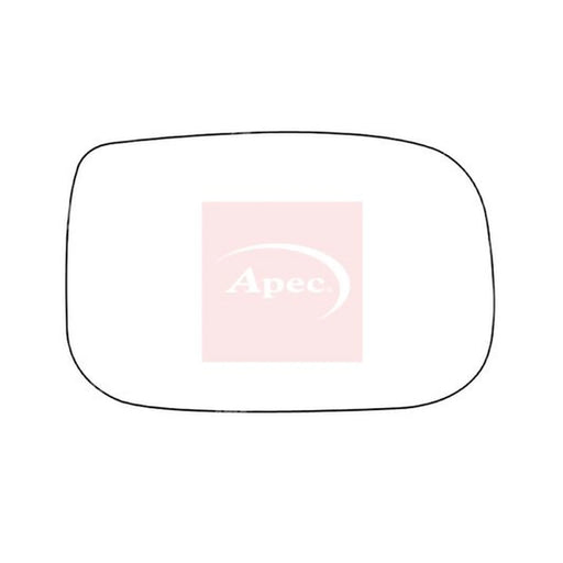 Apec Exterior Wing Mirror Glass Right AMS2594