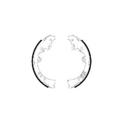 Mintex Brake Shoe Set Axle Kit MFR599