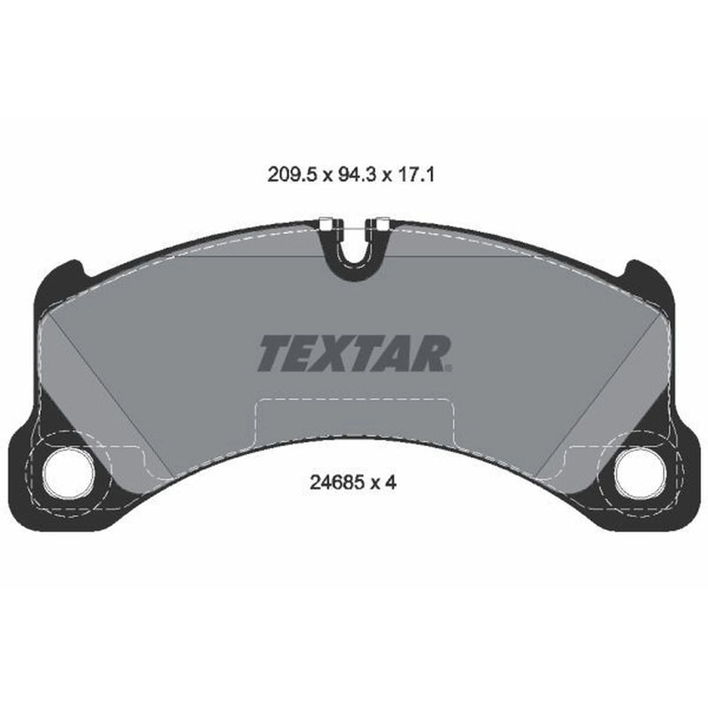 Textar Front Brake Pad Set 2468501