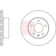 Apec 2 x Vented Front Brake Discs DSK2446