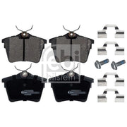 Febi Rear Brake Pad Set 16548