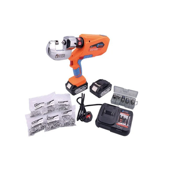 Power-TEC Self-Piercing Rivet Gun Kit Cordless - PPL
