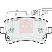 Apec Rear Brake Pad Set PAD1352