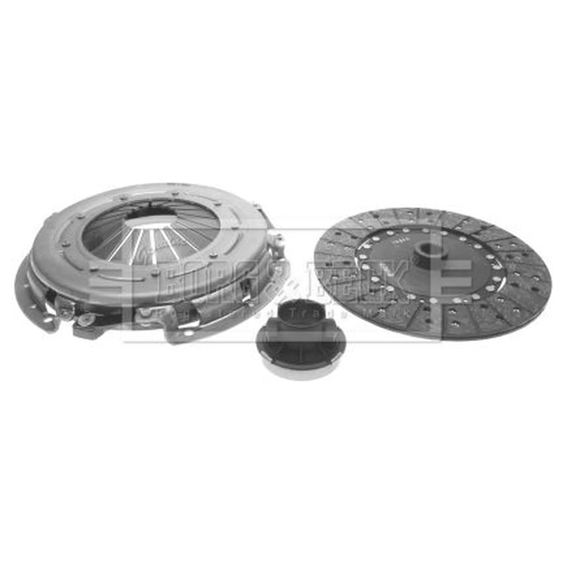 Borg & Beck Clutch Kit Set 3pc 267mm HK7893