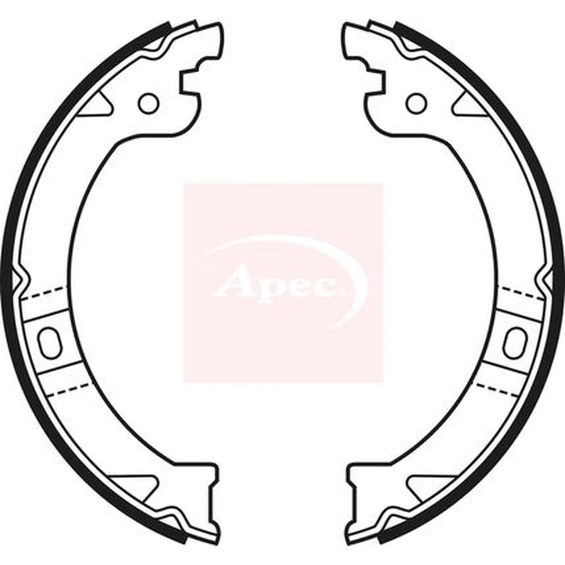 Apec Parking Brake Shoe Set SHU683