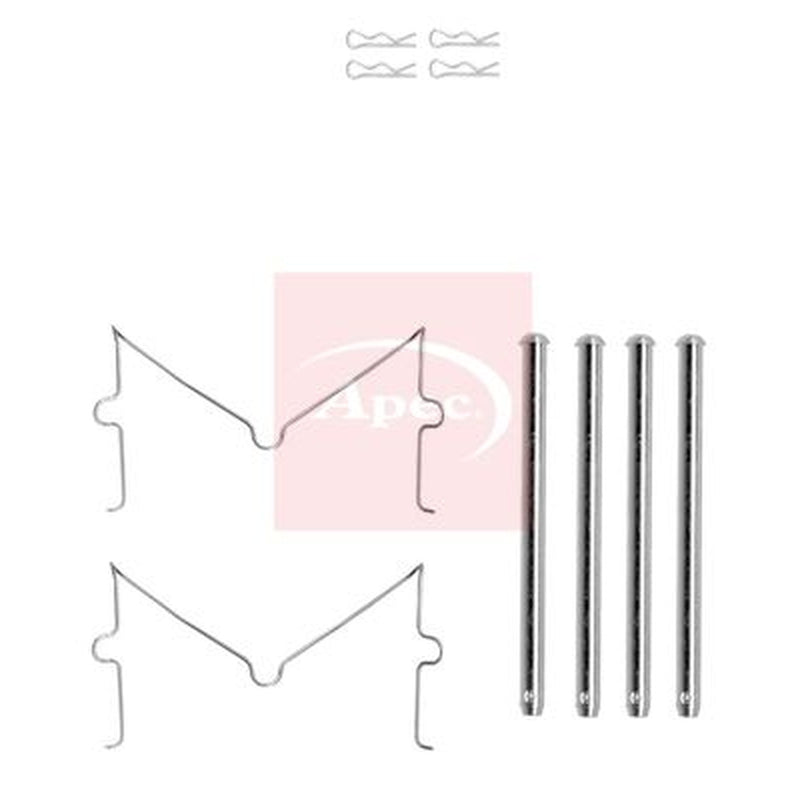 Apec Brake Pad Accessory Fitting Kit Front KIT1580