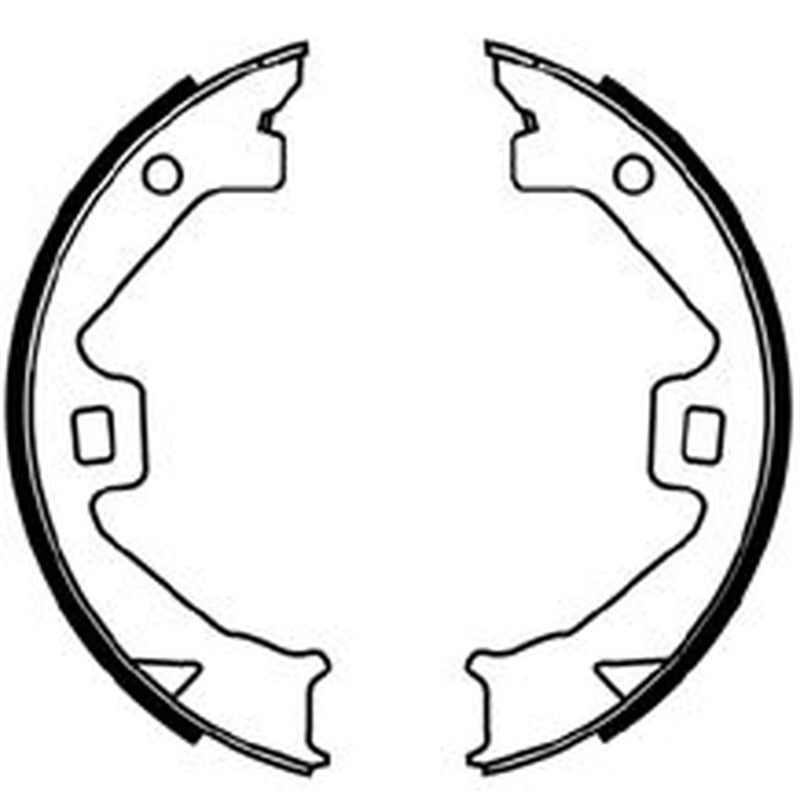 Abtex Brake Shoe Set Axle Kit ABS4045