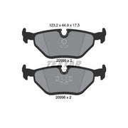 Textar Rear Brake Pad Set 2099501
