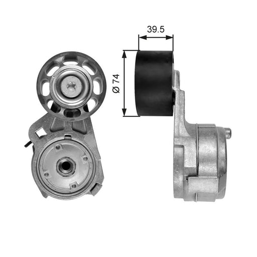 Gates Auxiliary Belt Tensioner T38582