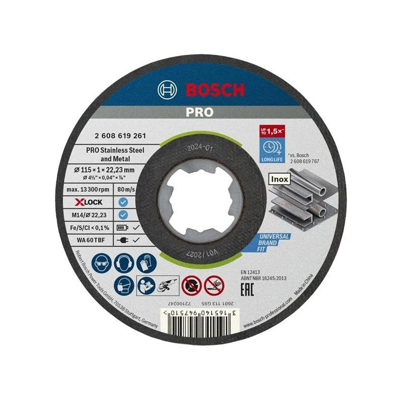 Bosch Powertool Accessories PRO Stainless Steel and Metal Bonded Cutting