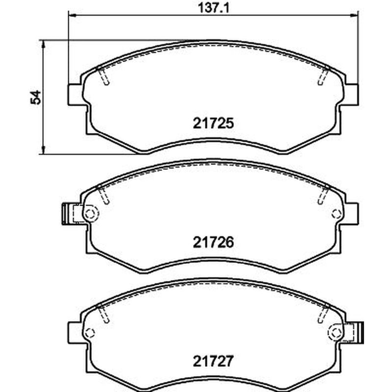 DON Front Brake Pad Set PCP1461