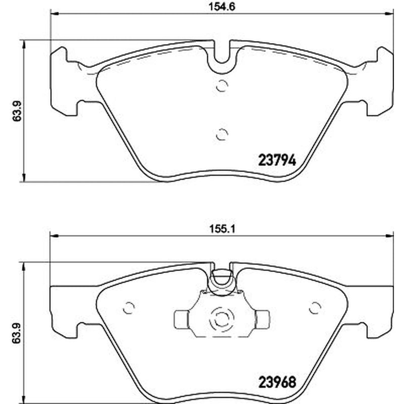 DON Front Brake Pad Set PCP1039