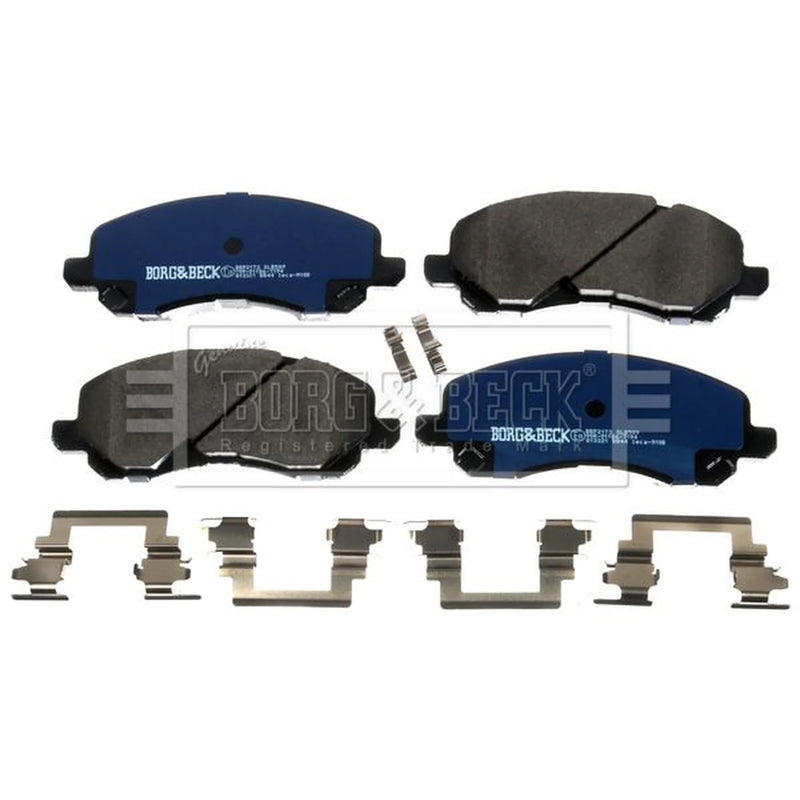 Borg & Beck 4 x Front Brake Pad Set BBP2173