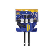 IRWIN® Quick-Grip® Quick-Change™ Medium-Duty Bar Clamp 150mm (6in) Twin Pack