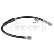 Borg & Beck Brake Hydraulic Hose Line Front Left BBH7746