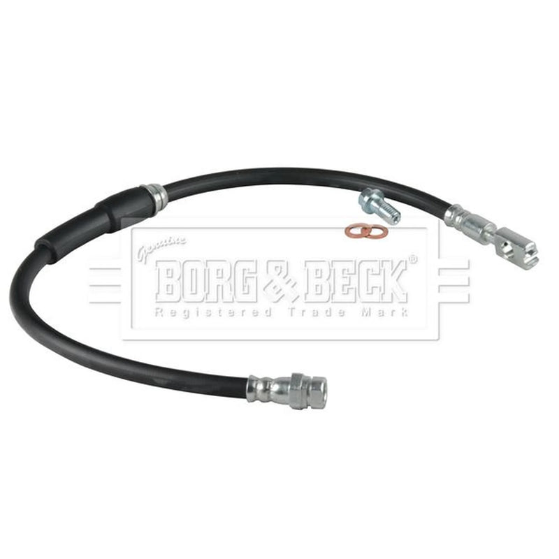 Borg & Beck Brake Hydraulic Hose Line Front Left BBH7746