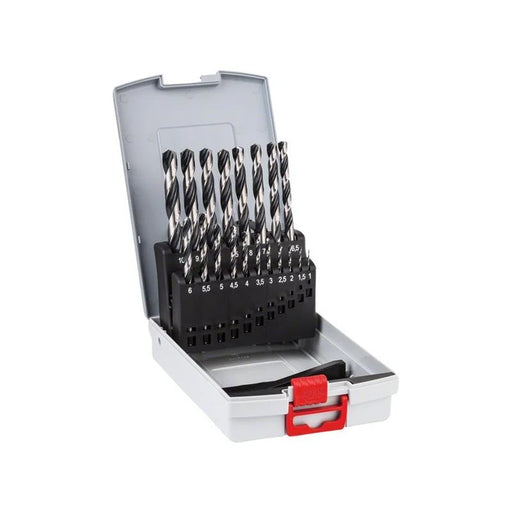 Bosch Powertool Accessories HSS Twist PointTeQ Drill Bit ProBox Set, 19 Piece