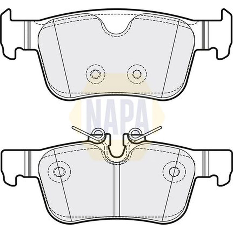 NAPA Rear Brake Pad Set NBP1790