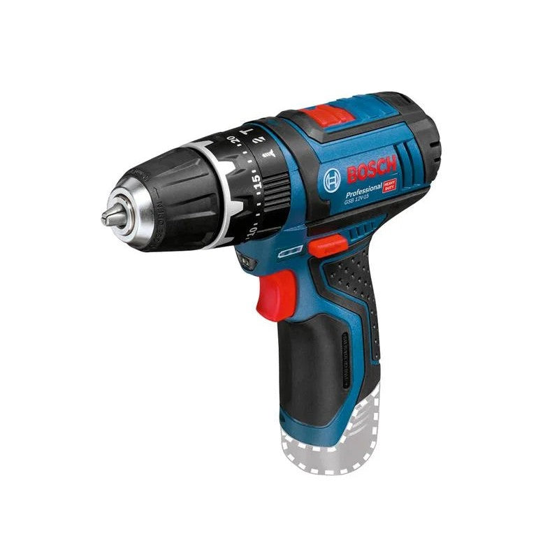Bosch GSB 12V-15 Professional Combi Drill 12V Bare Unit - 06019B6901