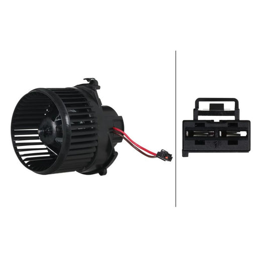 Hella Heater Blower Fan 8EW 366 400-901