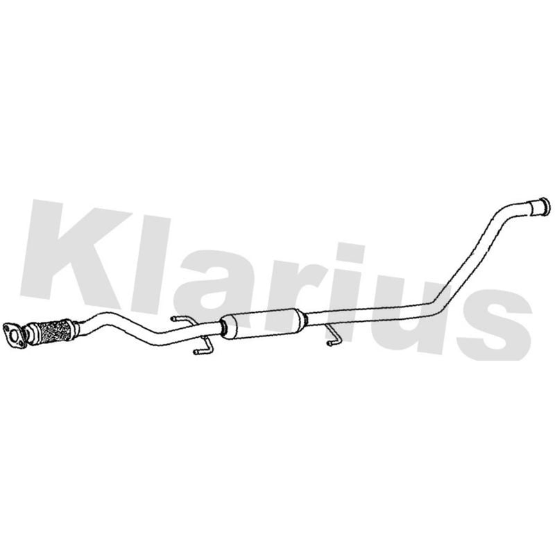 Klarius Box With Centre Pipe Centre HY211G