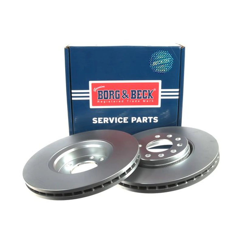 Borg & Beck 2 x Vented Front Brake Discs BBD4365