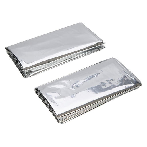 Silverline Emergency Blanket 2pk 1m x 2m Silverline  - Town Parts
