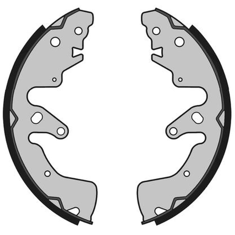 Juratek Brake Shoe Set Axle Kit Rear JBS1240