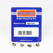 Borg & Beck Brake Pad Accessory Fitting Kit Front BBK1391