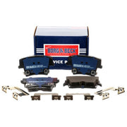 Borg & Beck 4 x Rear Brake Pad Set BBP2168
