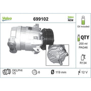 Valeo Air Conditioning Compressor 699102