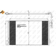 NRF Air Conditioning Condenser 35743