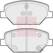 Apec Front Brake Pad Set PAD2210