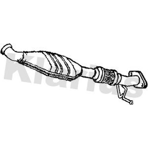 Klarius Catalyst Type Approved With Pipe Front 321798