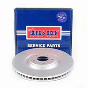 Borg & Beck 2 x Vented Front Brake Discs BBD6272S