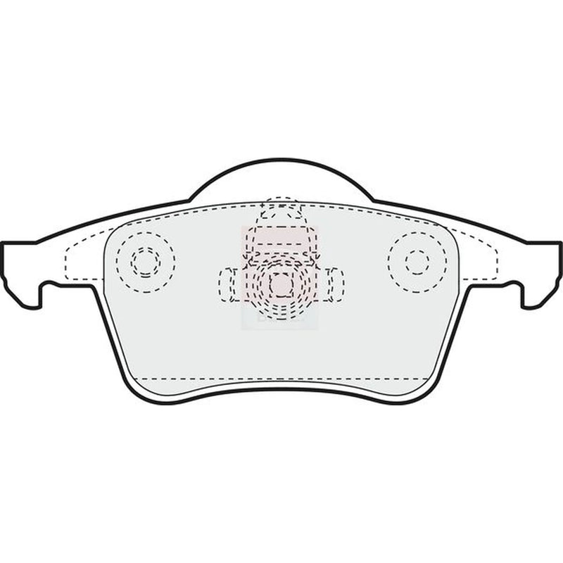 Apec Rear Brake Pad Set PD3045