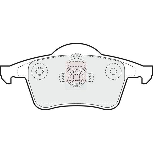 Apec Rear Brake Pad Set PD3045
