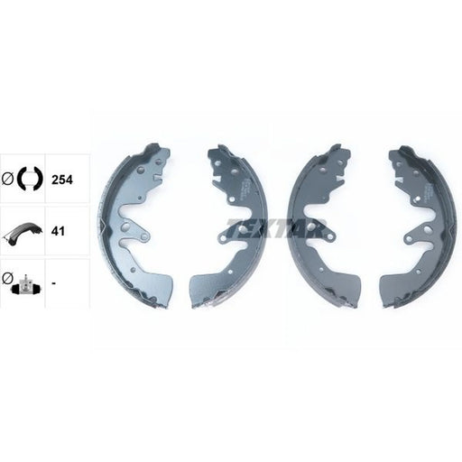 Textar Brake Shoe Set Axle Kit 91068700