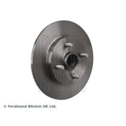 Blue Print 2 x Solid Rear Brake Discs ADT343214