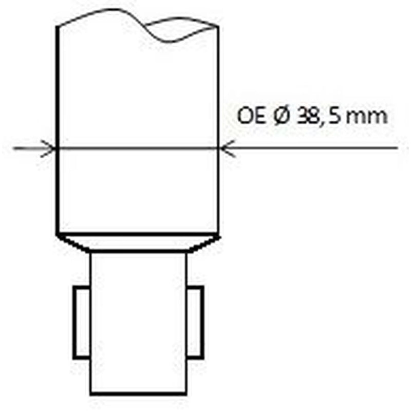 KYB Shock Absorber Damper Strut Rear 343827