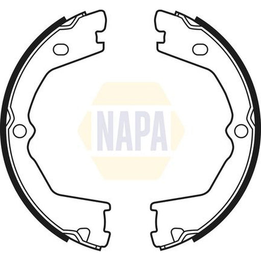 NAPA Parking Brake Shoe Set NBS5022