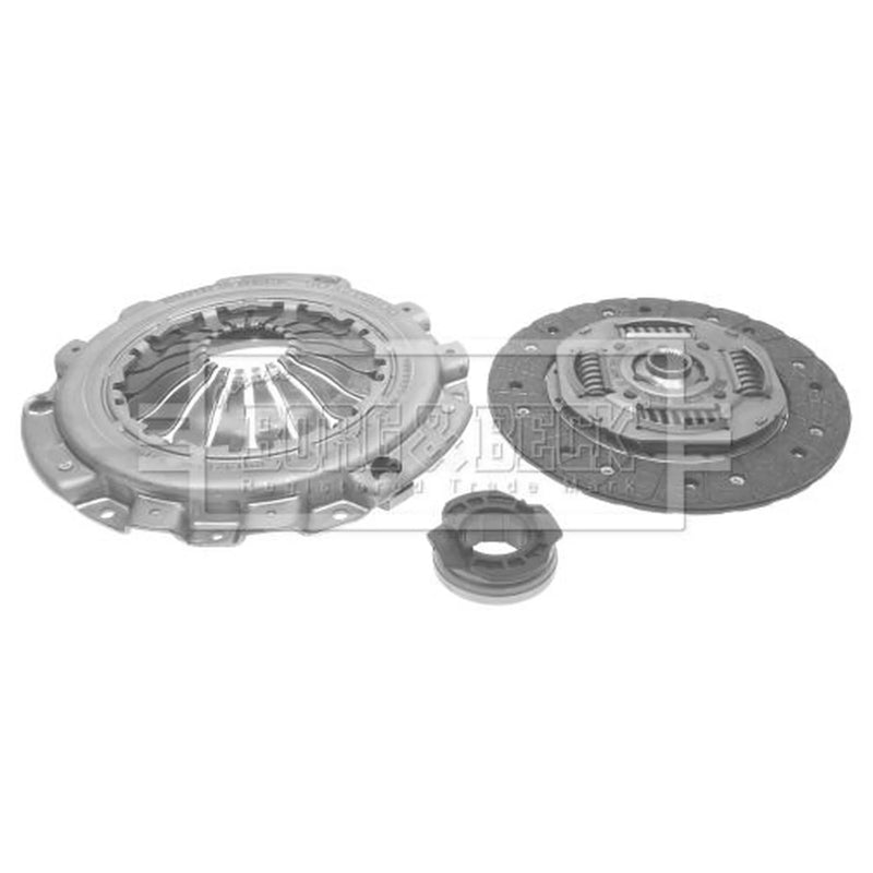 Borg & Beck Clutch Kit Set 3pc 215mm HK7849