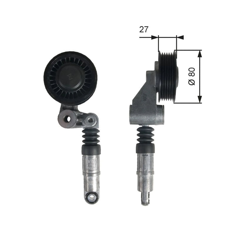 Gates Auxiliary Belt Tensioner T39236