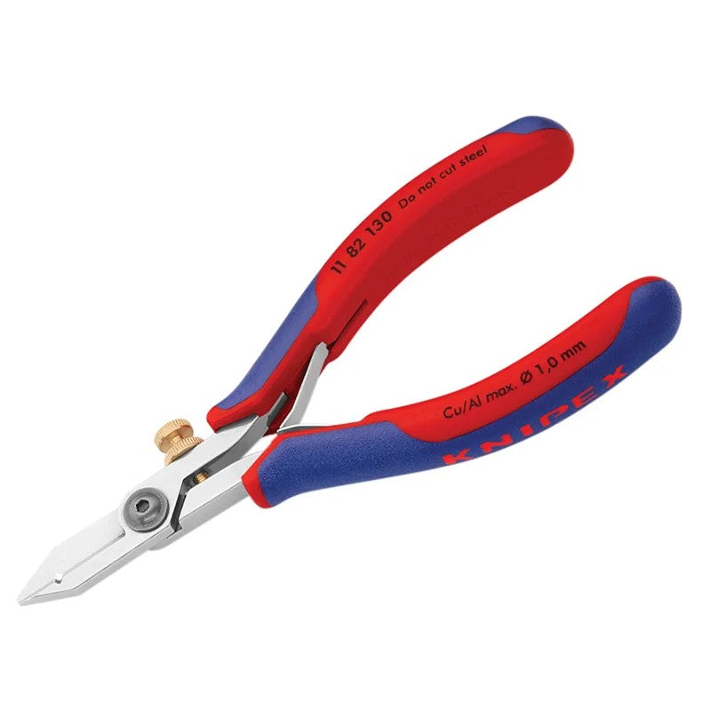 KNIPEX 11 82 130 Electronics Wire Stripping Shears 130mm - 11-82-130