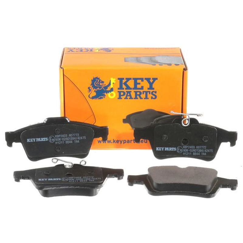 Key Parts 4 x Rear Brake Pad Set KBP2403